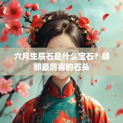六月生辰石是什么宝石？辟邪最厉害的石头