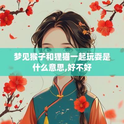 梦见猴子和狸猫一起玩耍是什么意思,好不好