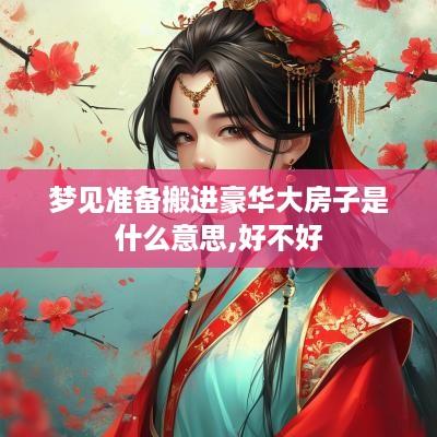 梦见准备搬进豪华大房子是什么意思,好不好