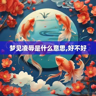 梦见凌辱是什么意思,好不好