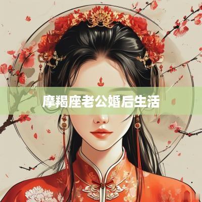 摩羯座老公婚后生活