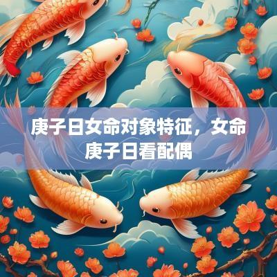 庚子日女命对象特征，女命庚子日看配偶