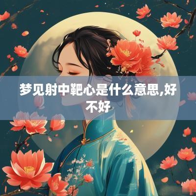 梦见射中靶心是什么意思,好不好