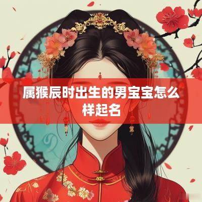 属猴辰时出生的男宝宝怎么样起名