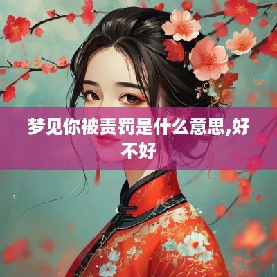 梦见你被责罚是什么意思,好不好