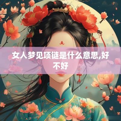 女人梦见项链是什么意思,好不好