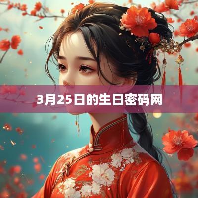 3月25日的生日密码网