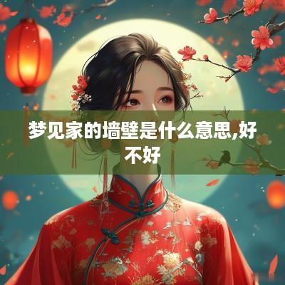 梦见家的墙壁是什么意思,好不好
