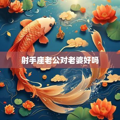 射手座老公对老婆好吗