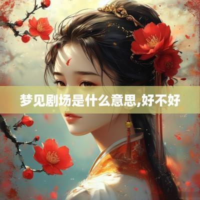 梦见剧场是什么意思,好不好