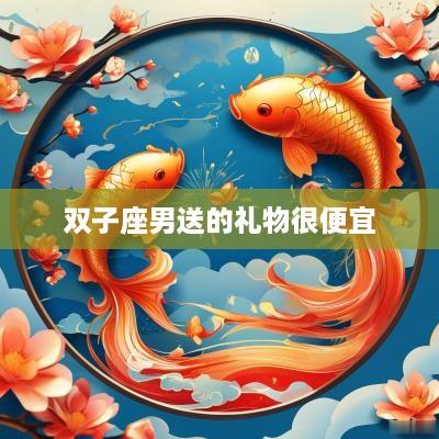 双子座男送的礼物很便宜