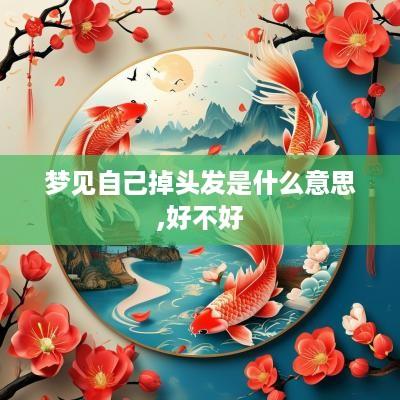 梦见自己掉头发是什么意思,好不好