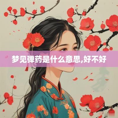 梦见弹药是什么意思,好不好