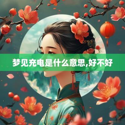 梦见充电是什么意思,好不好
