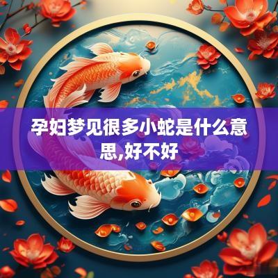 孕妇梦见很多小蛇是什么意思,好不好