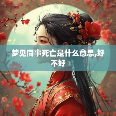 梦见同事死亡是什么意思,好不好