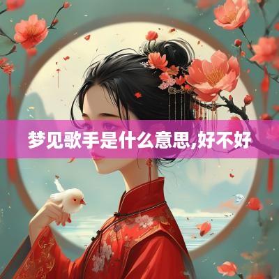 梦见歌手是什么意思,好不好