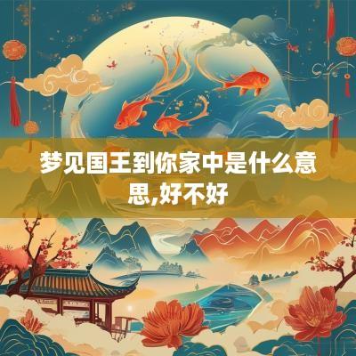 梦见国王到你家中是什么意思,好不好