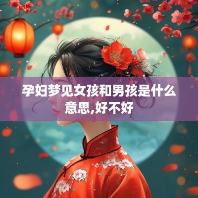 孕妇梦见女孩和男孩是什么意思,好不好