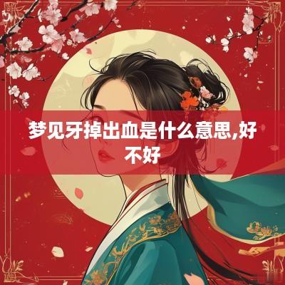 梦见牙掉出血是什么意思,好不好
