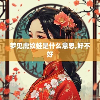 梦见虎纹蛙是什么意思,好不好