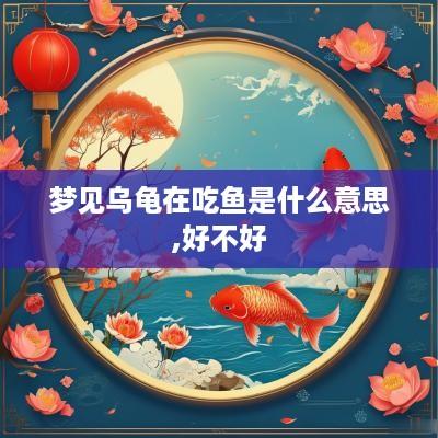 梦见乌龟在吃鱼是什么意思,好不好