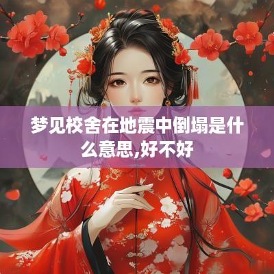 梦见校舍在地震中倒塌是什么意思,好不好
