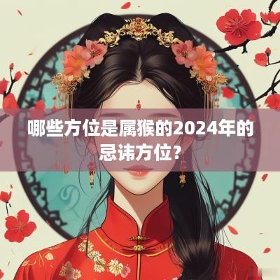 哪些方位是属猴的2025年的忌讳方位？