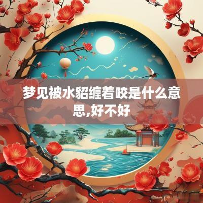 梦见被水貂缠着咬是什么意思,好不好