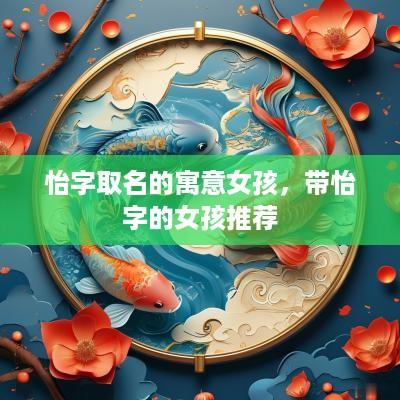 怡字取名的寓意女孩，带怡字的女孩推荐