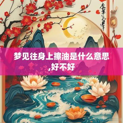 梦见往身上擦油是什么意思,好不好