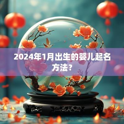 2025年1月出生的婴儿起名方法？