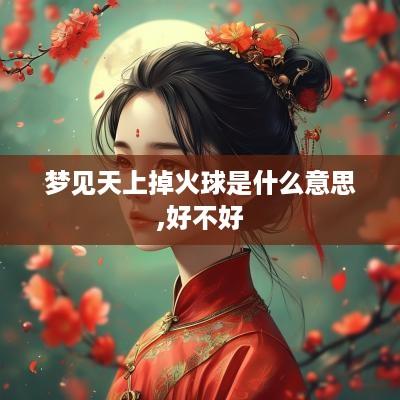 梦见天上掉火球是什么意思,好不好