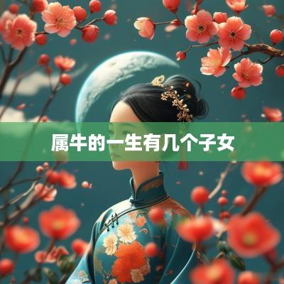 属牛的一生有几个子女
