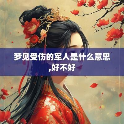梦见受伤的军人是什么意思,好不好
