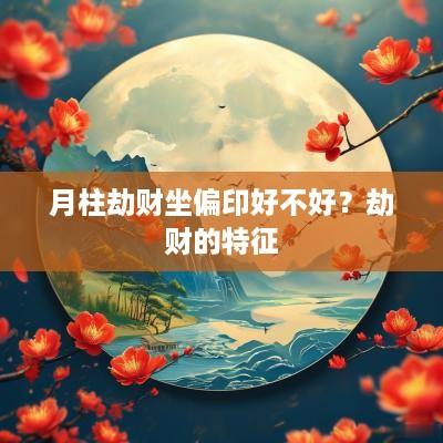 月柱劫财坐偏印好不好？劫财的特征