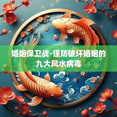 婚姻保卫战-谨防破坏婚姻的九大风水病毒