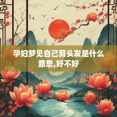 孕妇梦见自己剪头发是什么意思,好不好