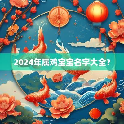 2025年属鸡宝宝名字大全？
