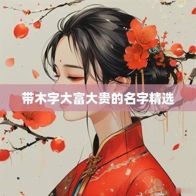 带木字大富大贵的名字精选