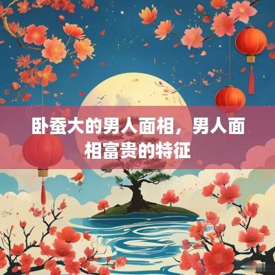 卧蚕大的男人面相，男人面相富贵的特征