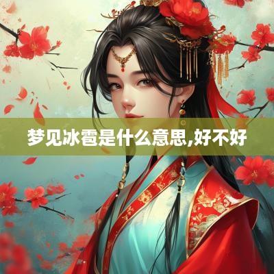 梦见冰雹是什么意思,好不好