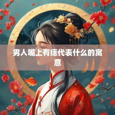 男人嘴上有痣代表什么的寓意
