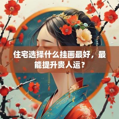 住宅选择什么挂画最好，最能提升贵人运？