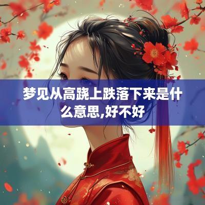 梦见从高跷上跌落下来是什么意思,好不好