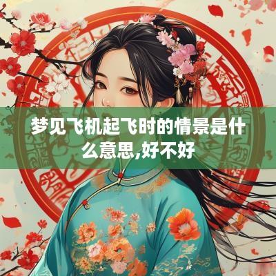 梦见飞机起飞时的情景是什么意思,好不好