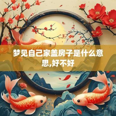 梦见自己家盖房子是什么意思,好不好