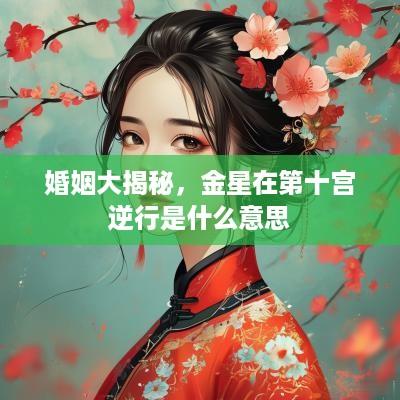 婚姻大揭秘，金星在第十宫逆行是什么意思