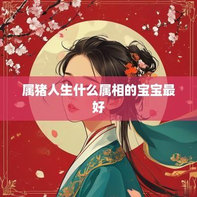 属猪人生什么属相的宝宝最好