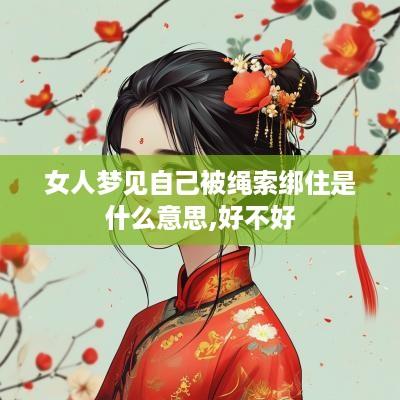 女人梦见自己被绳索绑住是什么意思,好不好